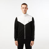 Lacoste Classic Fit Colorblock Zipped Jogger Sweatshirt
